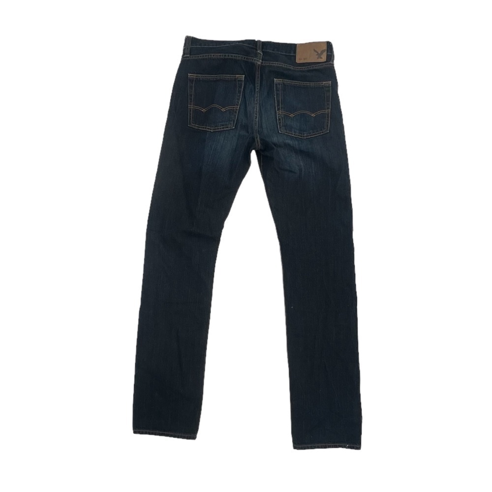 American Eagle Slim Straight Leg Denim Jeans Size 30 x 34 Men’s - Picture 3 of 5